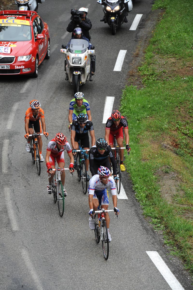 Alexandr Kolobnev escape, Tour de France 2010, stage 17