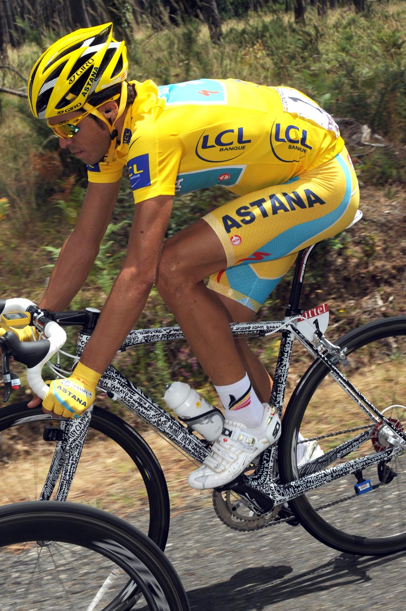 Alberto Contador, Tour de France 2010, stage 18