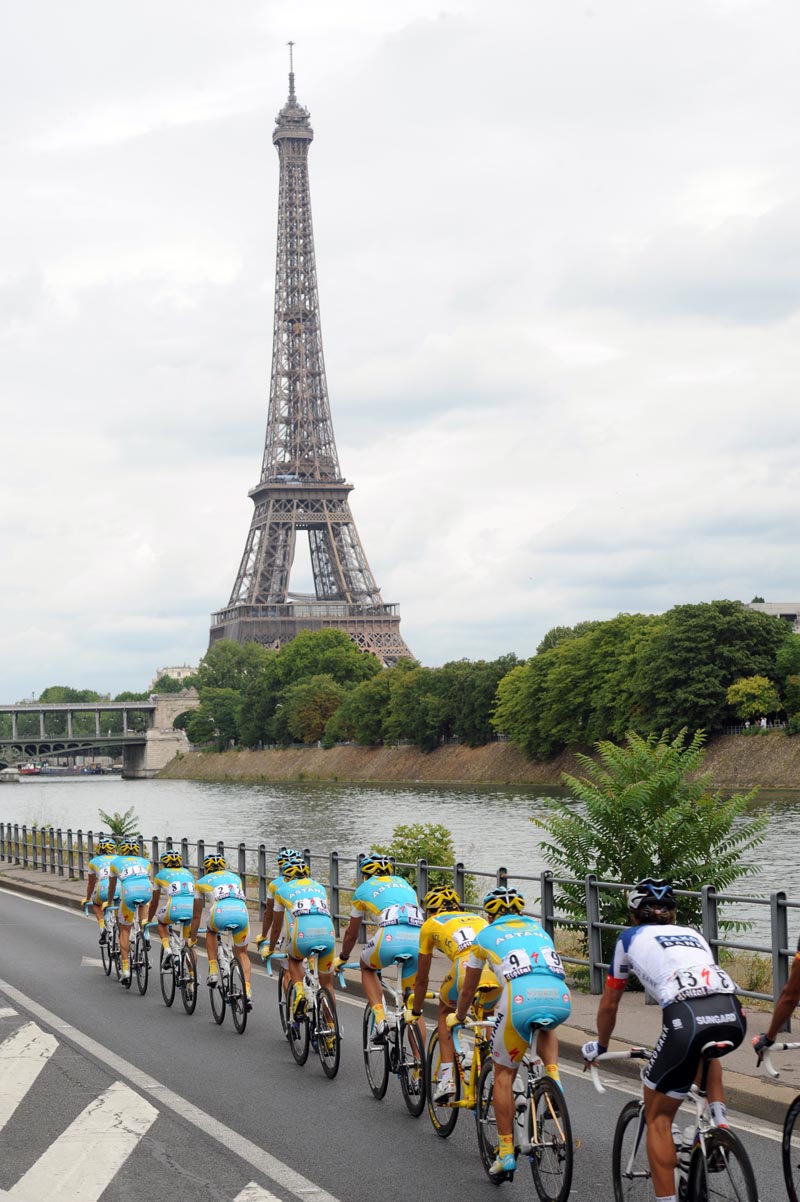 Eiffel tower, Paris, Tour de France 2010, stage 20