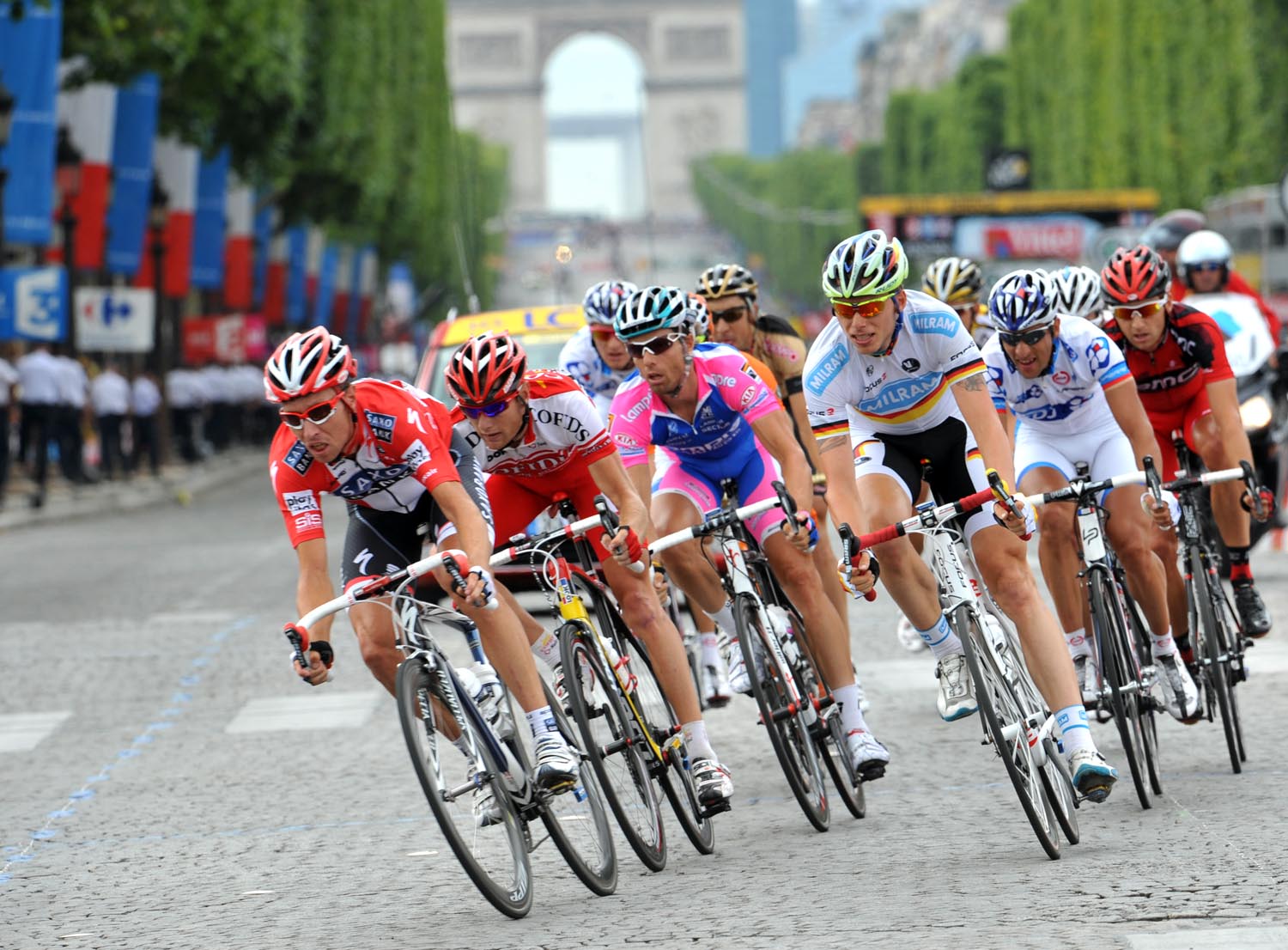 Nicki Sorensen escape, Tour de France 2010, stage 20