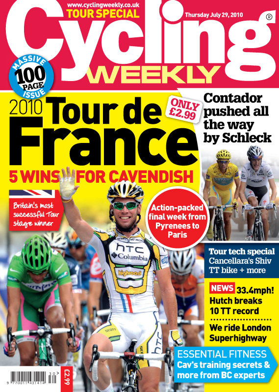 Cycling Weekly July 29 2010 issue Cycling Weekly July 29 2010 issue