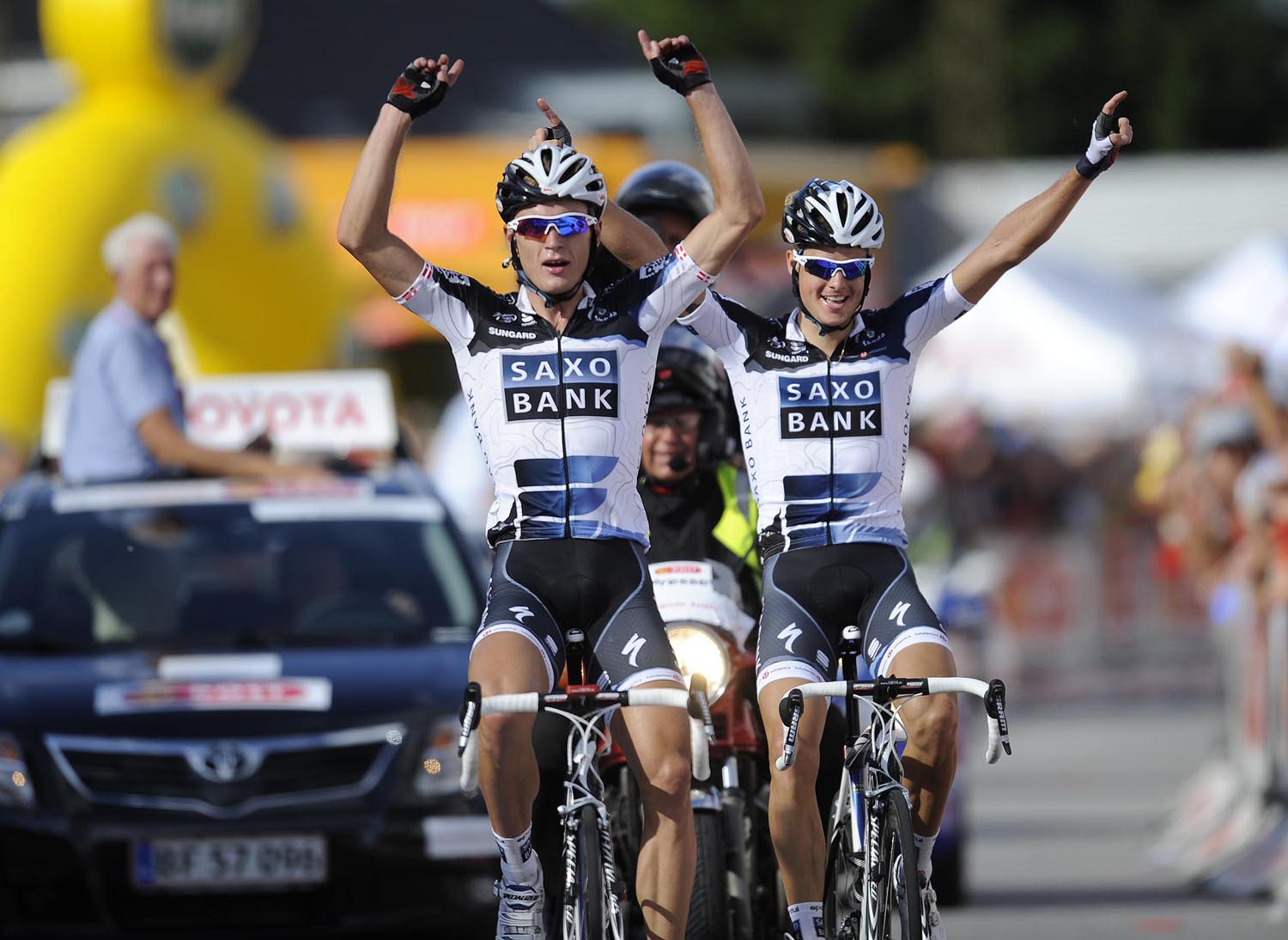 Matti Breschel wins with Jakob Fuglsang second, Tour of Denmark 2010, stage 3 Matti Breschel wins with Jakob Fuglsang second, Tour of Denmark 2010, stage 3