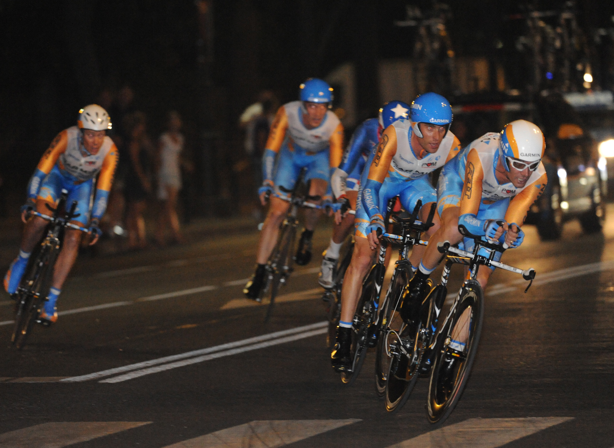 Garmin-Transitions, Vuelta a Espana 2010, stage one TTT