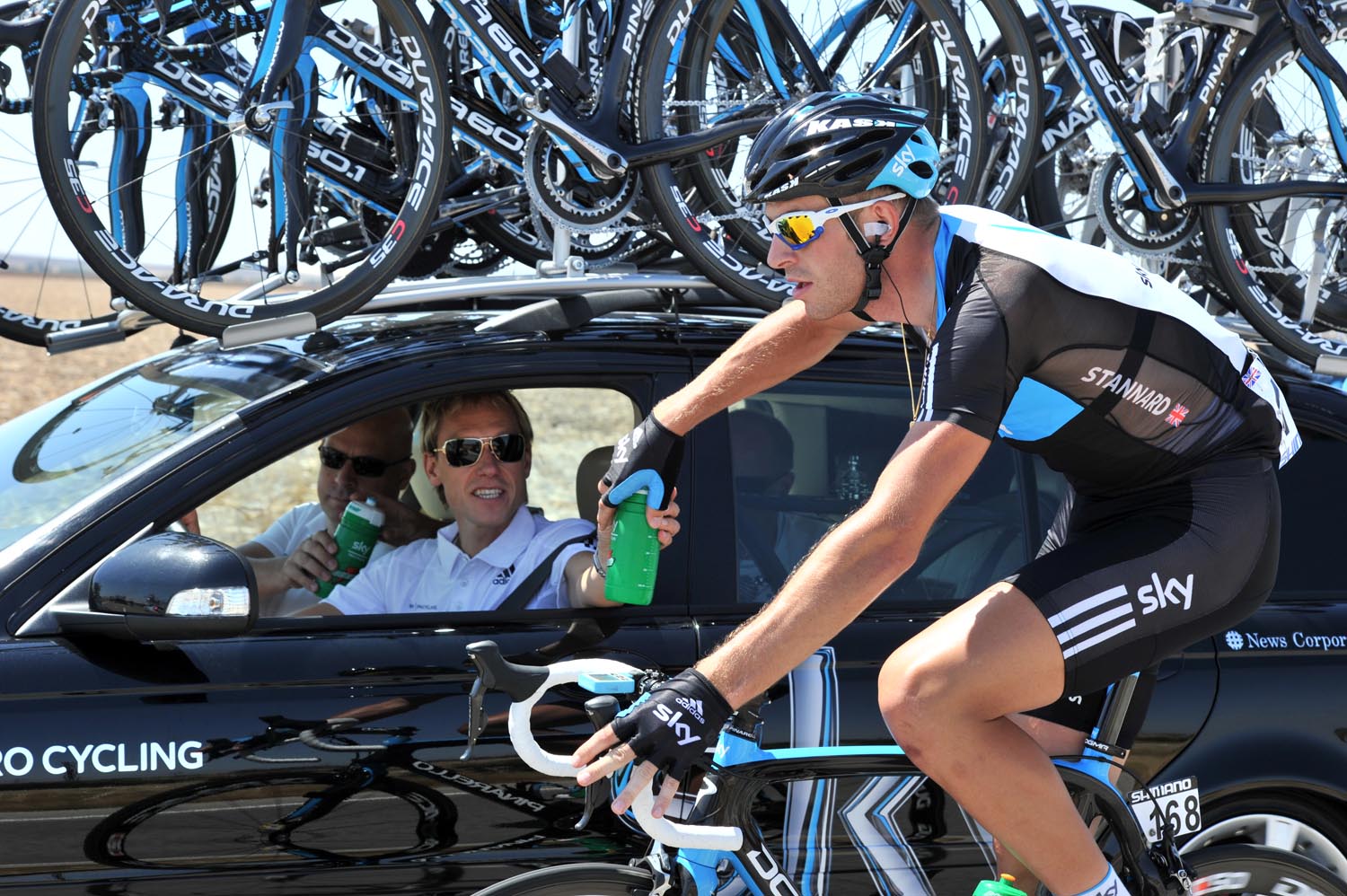 Ian Stannard, Vuelta a Espana 2010, stage two