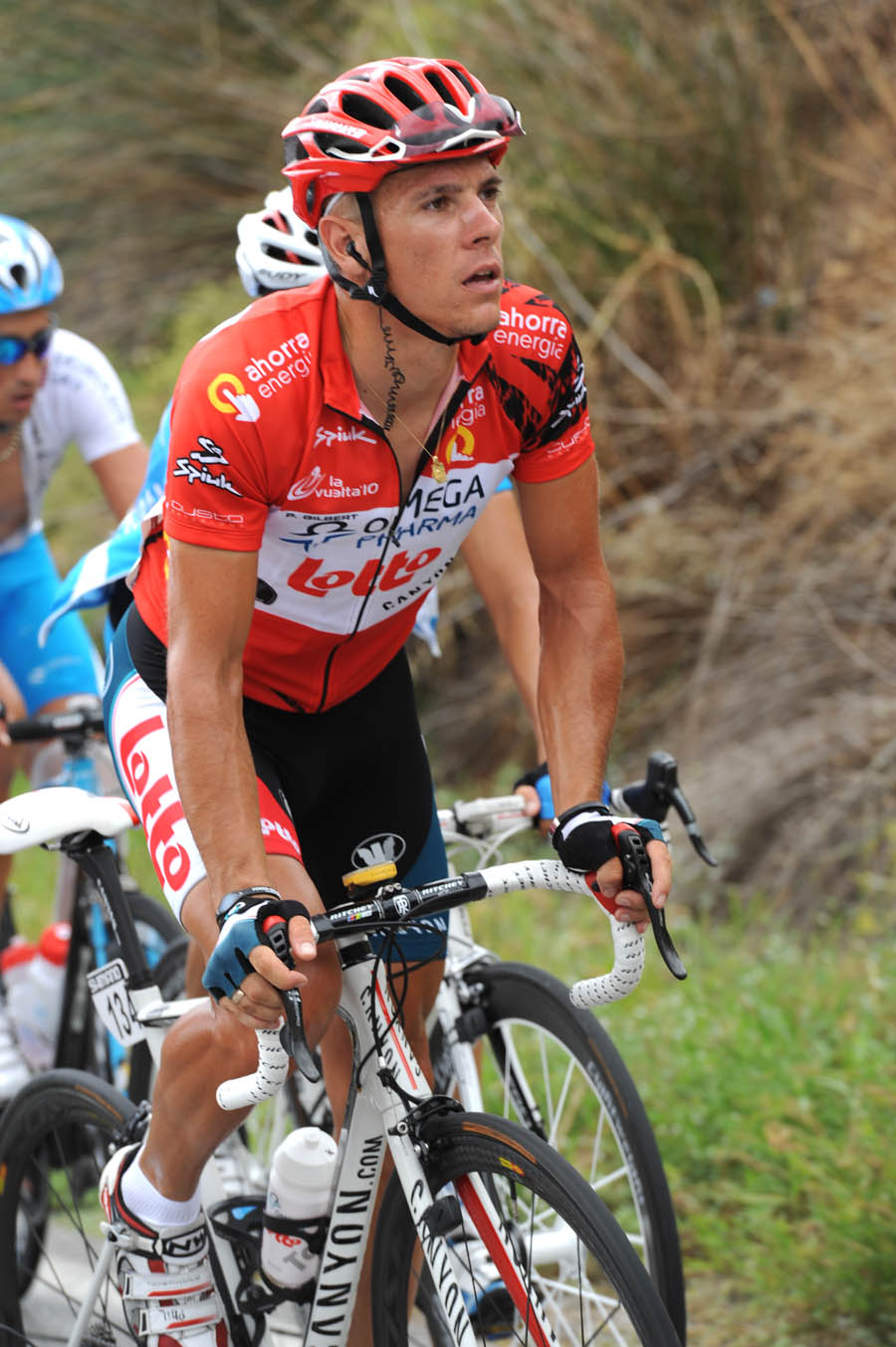 Philippe Gilbert, Vuelta a Espana 2010, stage four Philippe Gilbert, Vuelta a Espana 2010, stage four
