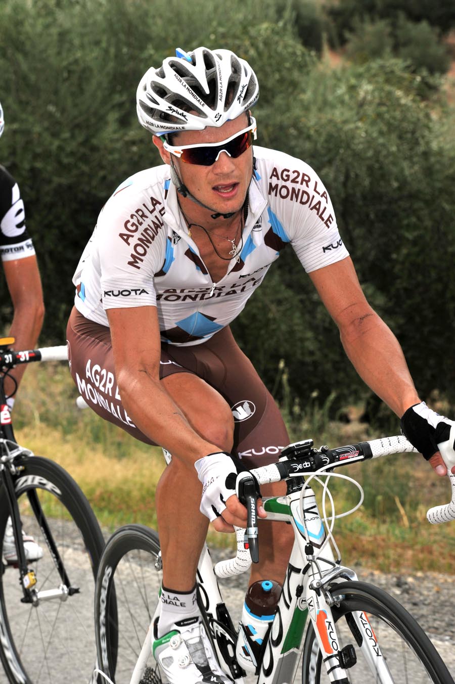 Nicolas Roche, Vuelta a Espana 2010, stage four Nicolas Roche, Vuelta a Espana 2010, stage four