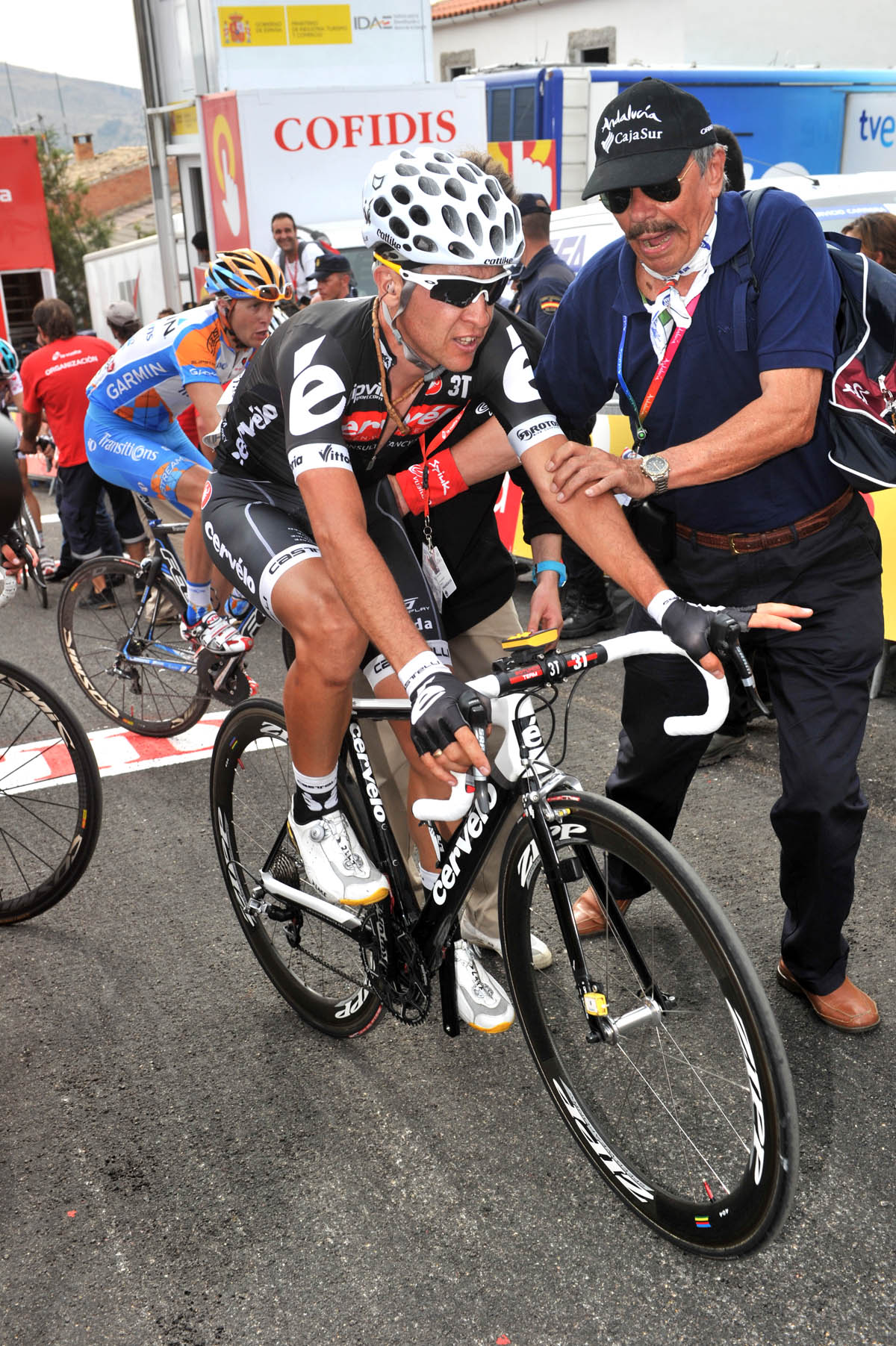 Carlos Sastre, Vuelta a Espana 2010, stage four