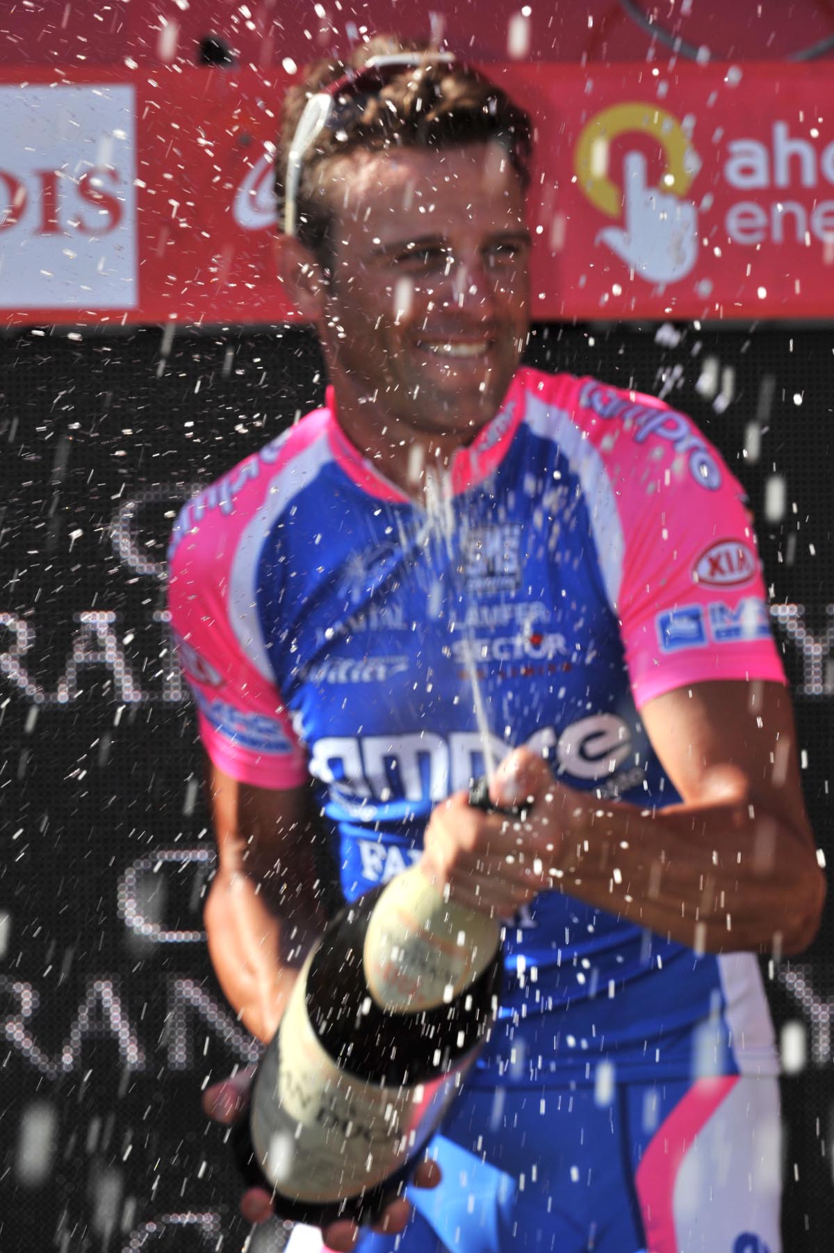 Alessandro Petacchi podium, Vuelta a Espana 2010, stage seven