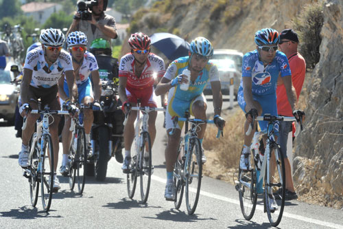 Johann Tschopp escape, Vuelta a Espana 2010, stage 8