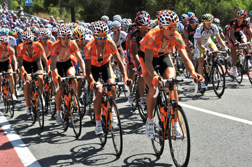 Euskaltel, Vuelta a Espana 2010, stage 9