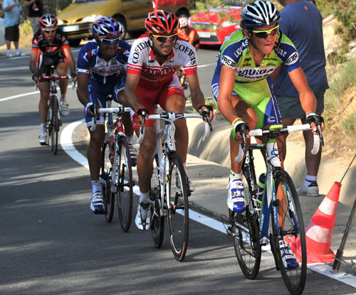 Roman Kreuziger escape, Vuelta a Espana 2010, stage 9