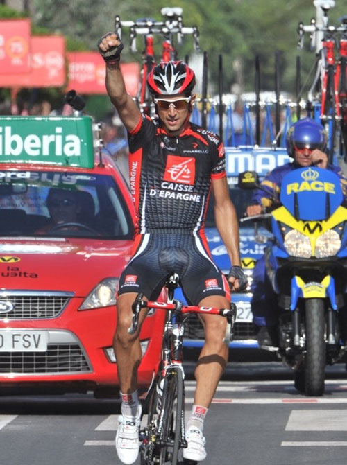 Imanol Erviti wins, Vuelta a Espana 2010, stage 10