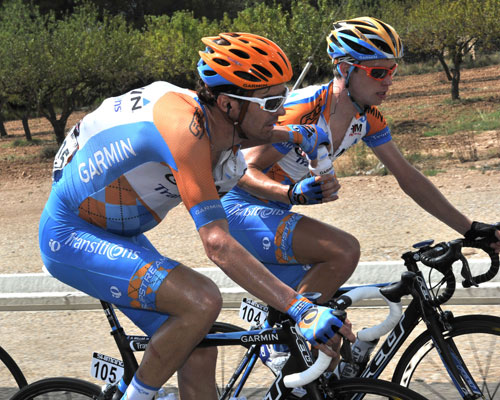 David Millar and Michel Kreder, Vuelta a Espana 2010, stage 10