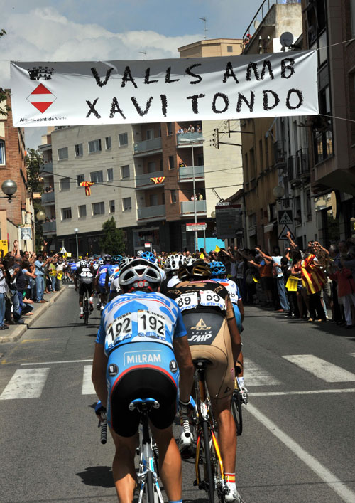 Tondo fans, Vuelta a Espana 2010, stage 10