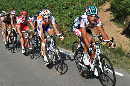 Van Avermaet chases, Vuelta a Espana 2010, stage 10