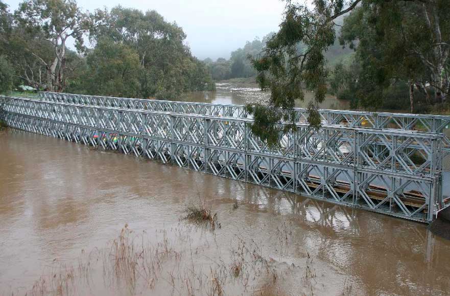 Geelong worlds road race course and bridge flooding 2010.jpg geelong, world road race, flooding, world champs, worlds, 2010