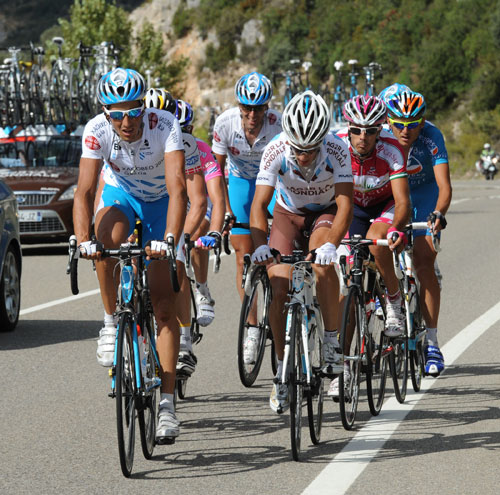 Garcia escape, Vuelta a Espana 2010, stage 12