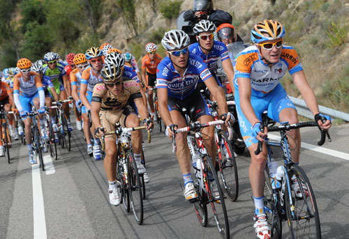 Garmin chase, Vuelta a Espana 2010, stage 12
