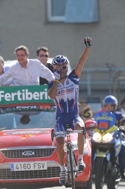 Joaquin Rodriguez wins, Vuelta a Espana 2010, stage 14 Joaquin Rodriguez wins, Vuelta a Espana 2010, stage 14