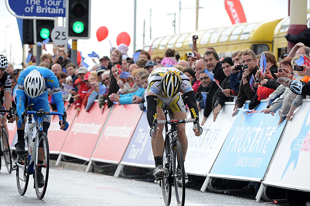 Andre Greipel wins, Tour of Britain 2010, stage one Andre Greipel wins, Tour of Britain 2010, stage one
