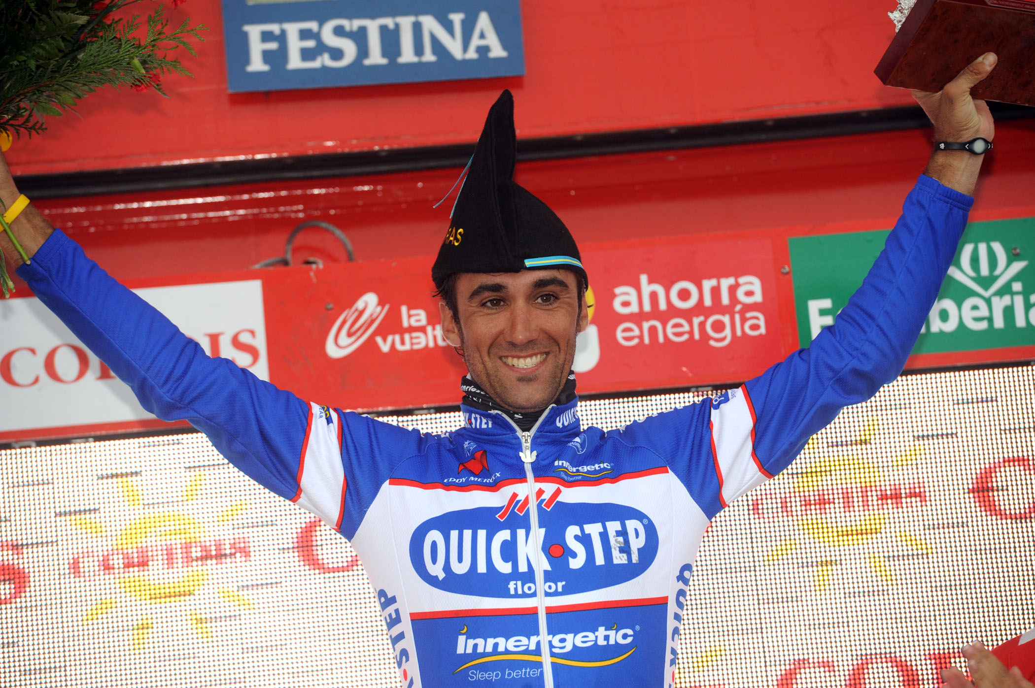 Carlos Barredo, stage winner, Vuelta a Espana 2010, stage 15