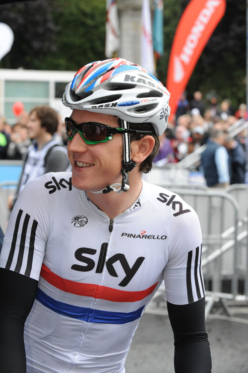 Geraint Thomas, Tour of Britain 2010, stage one