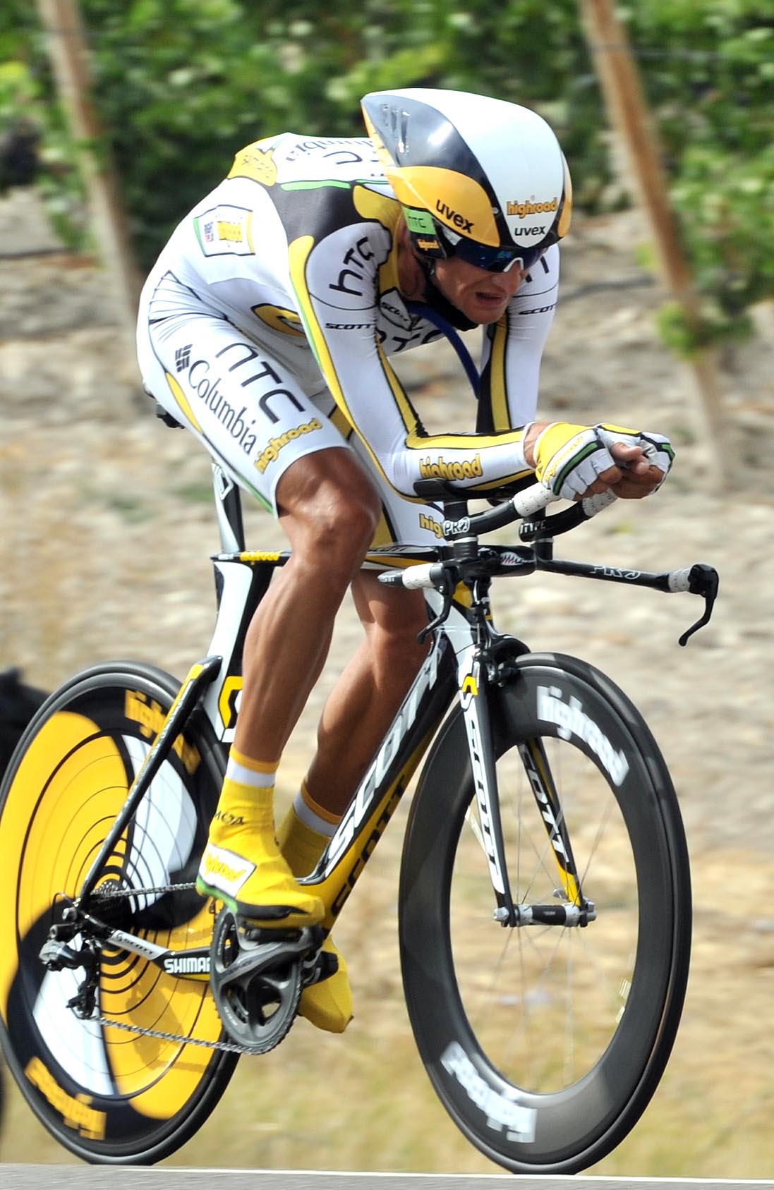 Peter Velits, stage winner, Vuelta a Espana 2010, stage 17 ITT
