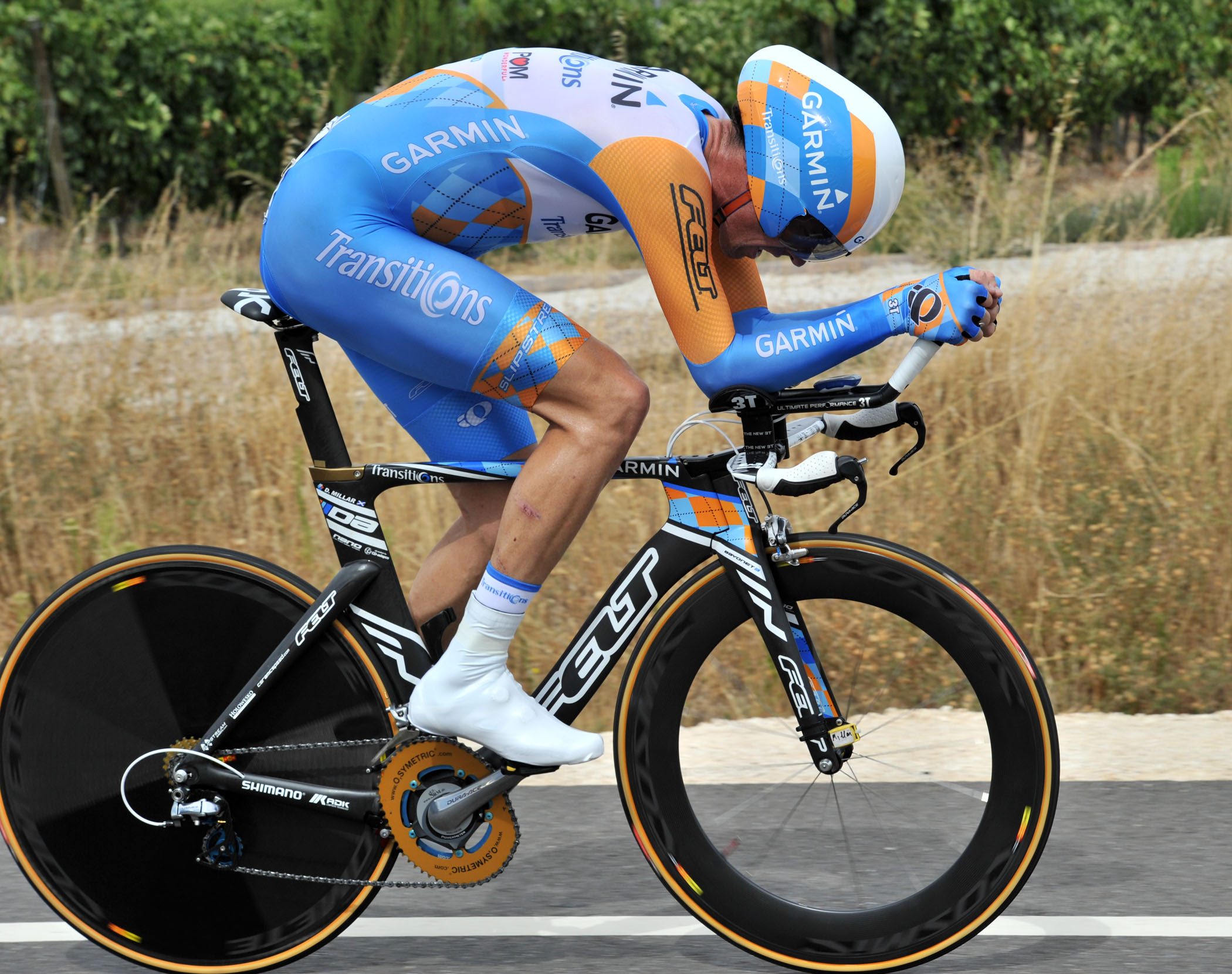 David Millar, Vuelta a Espana 2010, stage 17 ITT David Millar, Vuelta a Espana 2010, stage 17 ITT