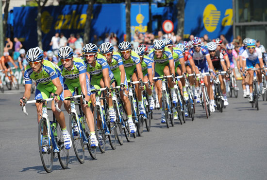 Liquigas on the front, Vuelta a Espana 2010, stage 21