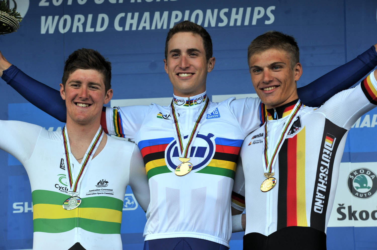 Taylor Phinney wins under-23 men's time trial, World Championships 2010