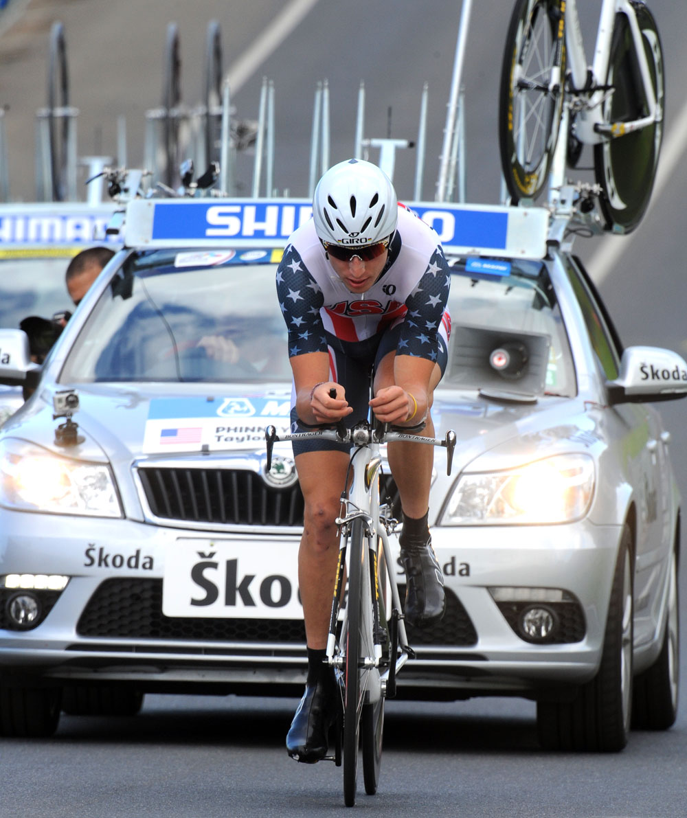 Taylor Phinney, World Championships 2010, under-23 men time trial