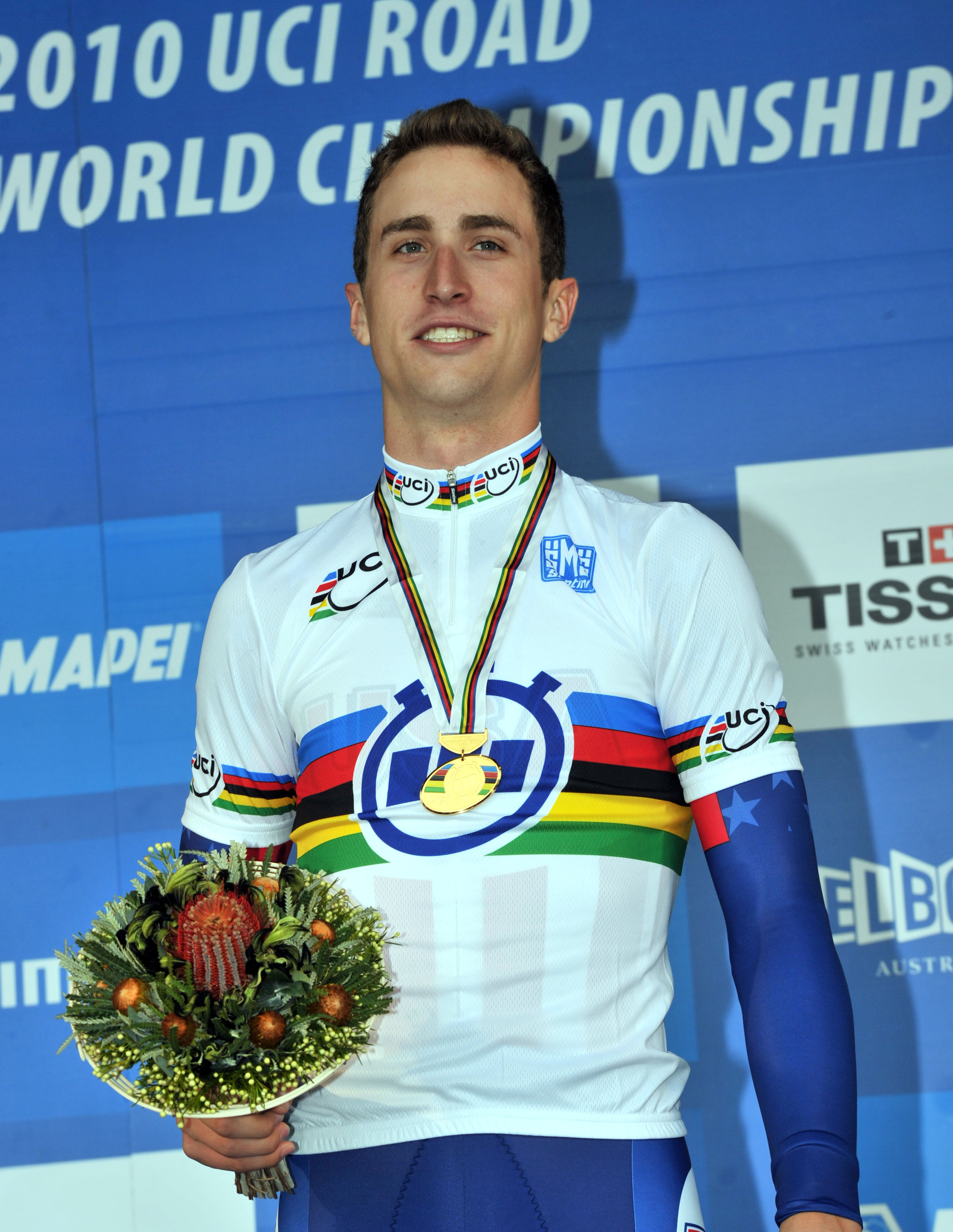 Taylor Phinney, World Championships 2010, under-23 men time trial