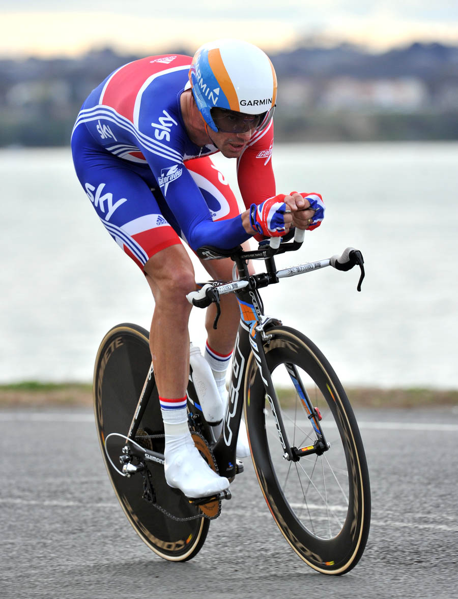 David Millar, silver, World Championships 2010, men's time trial