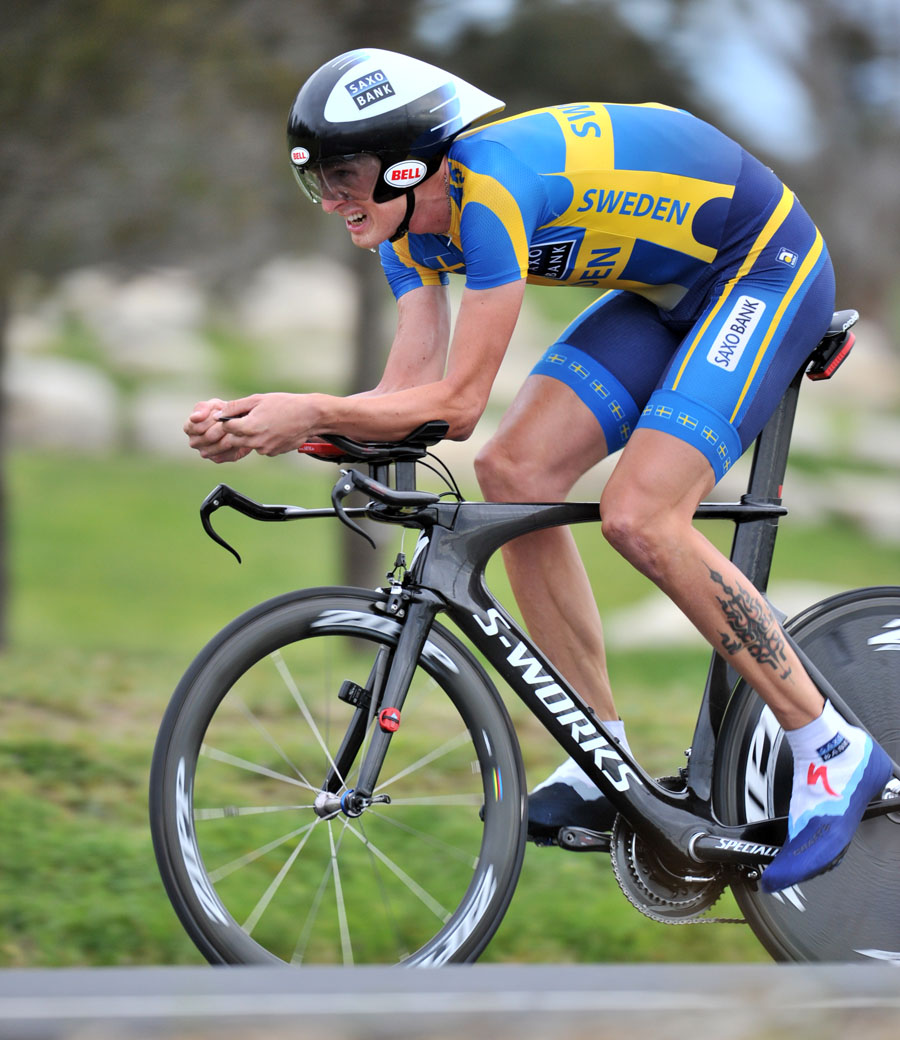 Gustav Erik Larrson, World Championships 2010, men's time trial