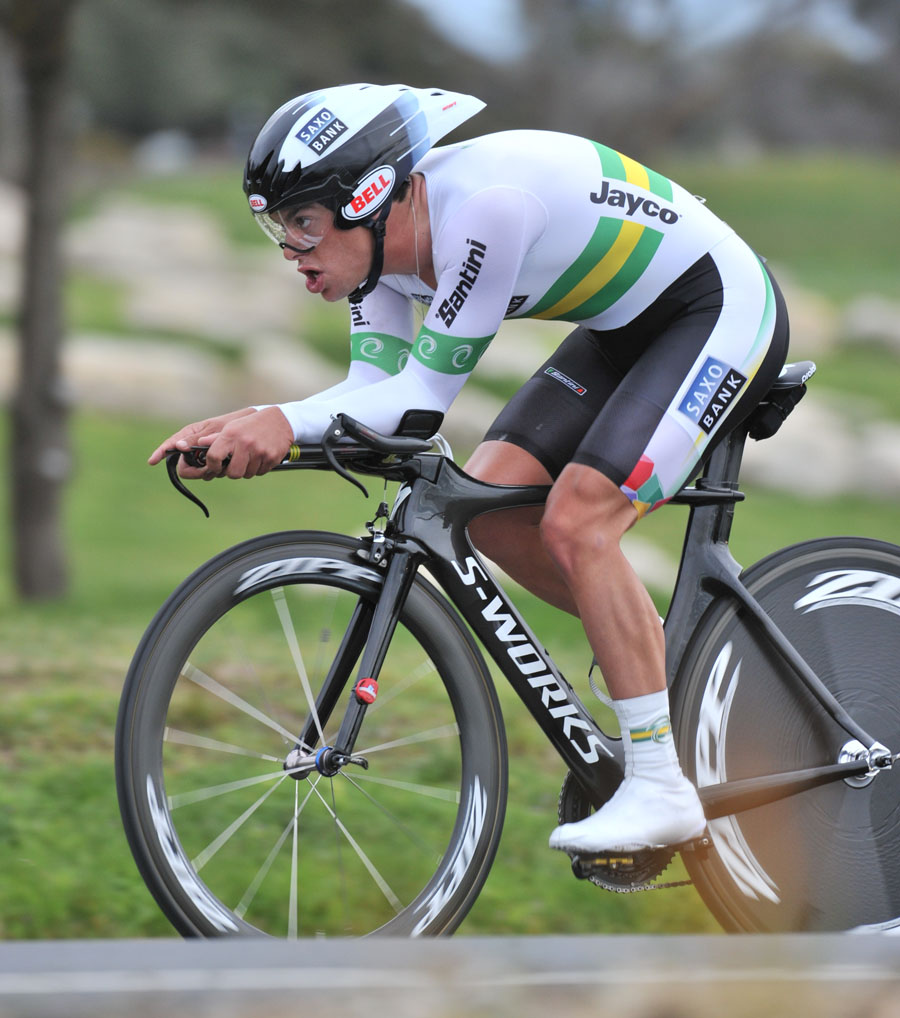 Richie Porte, World Championships 2010, men's time trial