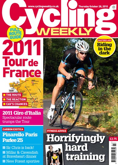 Cycling Weekly October 28 2010 cover Cycling Weekly October 28 2010 cover