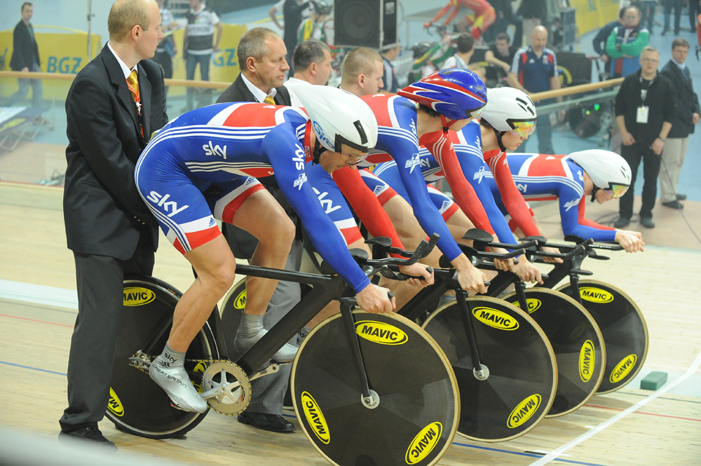 GB team pursuiters, European Track Championships 2010