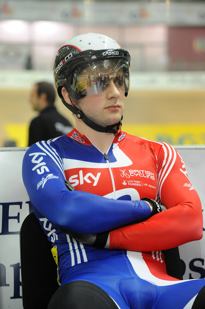 Jason Kenny, European Track Championships 2010, day two Jason Kenny, European Track Championships 2010, day two