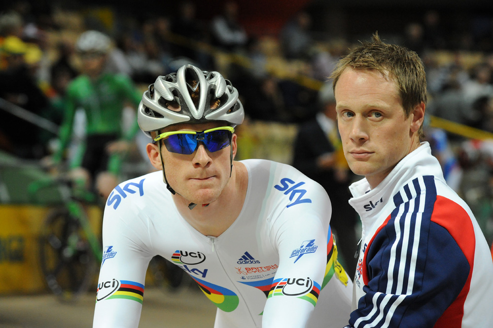 Ed Clancy and Dan Hunt, European Track Championships 2010, day two Ed Clancy and Dan Hunt, European Track Championships 2010, day two