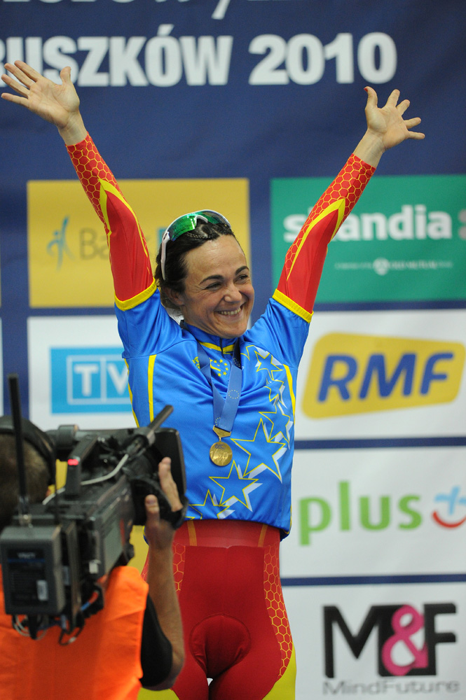 Leire Olaberria wins women's omnium, European Track Championships 2010, day 3