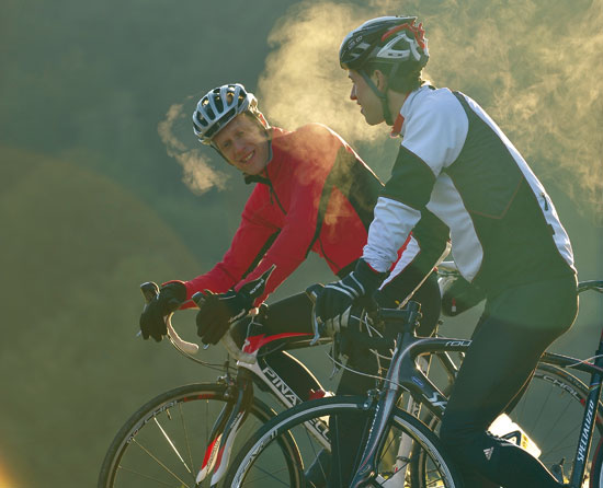 Winter cycling