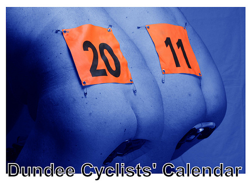 Dundee Cyclists Calendar cover 2011 Dundee Cyclists Calendar cover 2011