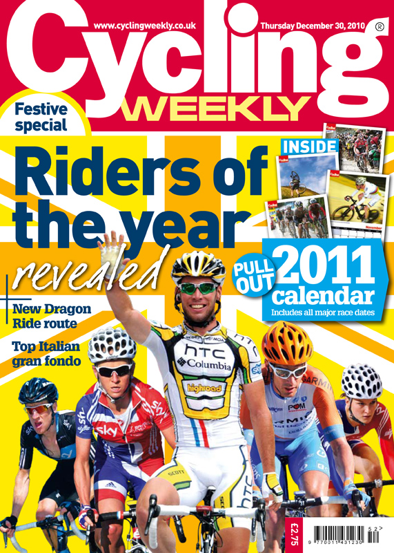 Cycling Weekly December 30 2010 issue cover Cycling Weekly December 30 2010 issue cover