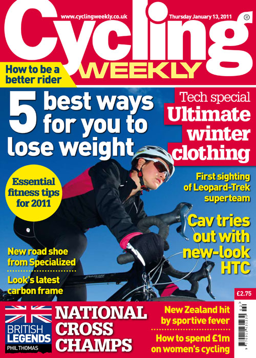 Cycling Weekly January 13 2011 cover Cycling Weekly January 13 2011 cover