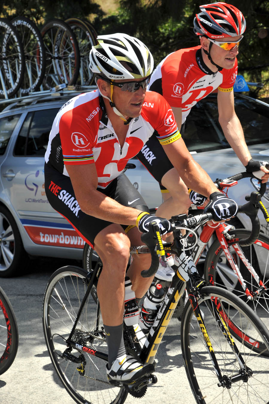 Lance Armstrong and RadioShack get ready for 2011 Tour Down Under in Adelaide Lance Armstrong and RadioShack get ready for 2011 Tour Down Under in Adelaide