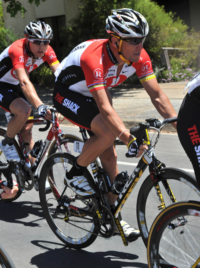 Lance Armstrong, Tour Down Under 2011, stage one