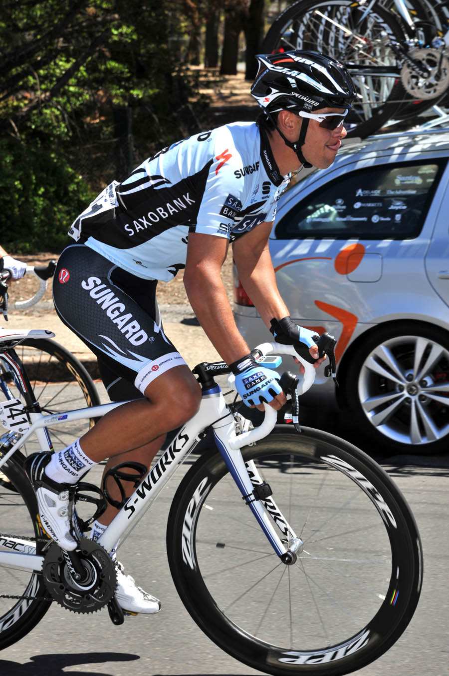 Richie Porte, Tour Down Under 2011, stage one