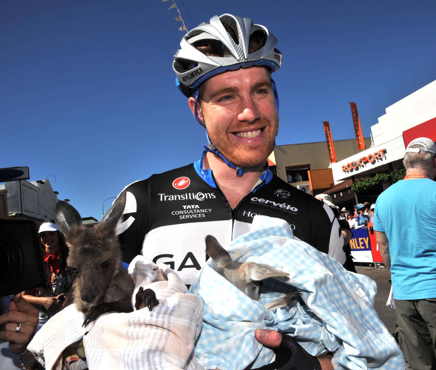 Tyler Farrar, Tour Down Under 2011, stage three