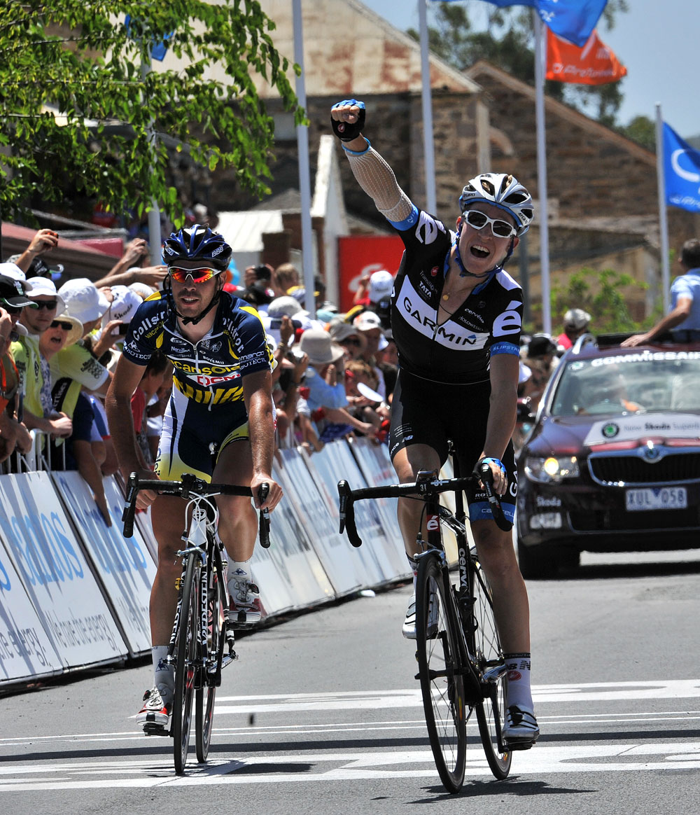 Cameron Meyer wins Tour Down Under 2011, stage four