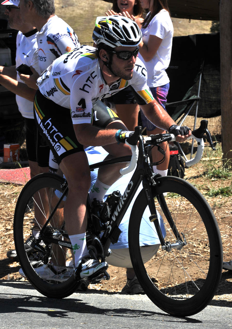 Mark Cavendish, Tour Down Under 2011, stage four